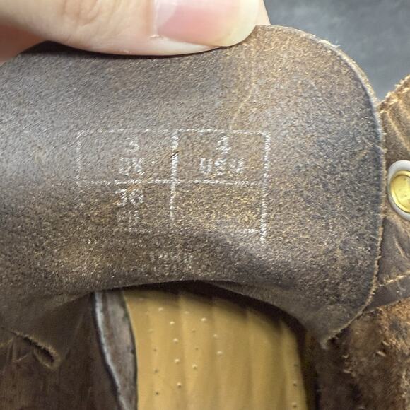 Dr Martens Crazy Horse Boots Mens Size 4 Distressed Leather 1460 Doc Martens - Picture 7 of 8